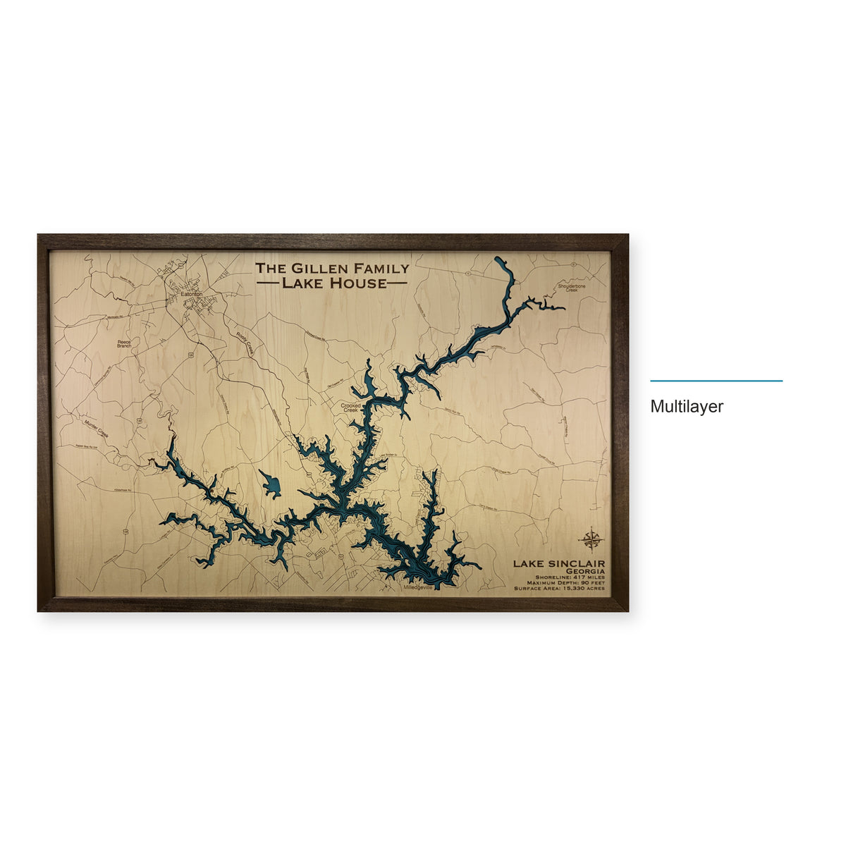 Sinclair Gillen wood map — multilayer, layer option shown