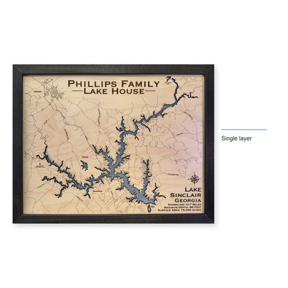Sinclair Phillips wood map — single layer, layer option shown