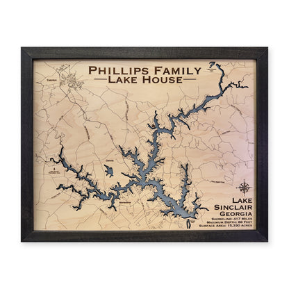 Sinclair Phillips wood map — single layer, white background