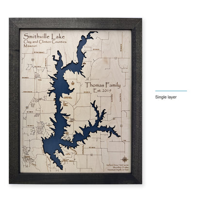 Smithville Thomas wood map — single layer, layer option shown