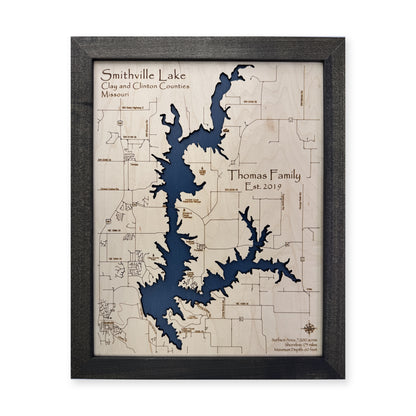 Smithville Thomas wood map — single layer, white background