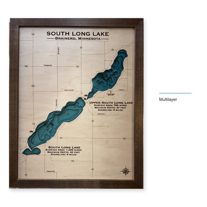 South Long Multi wood map — multilayer, layer option shown