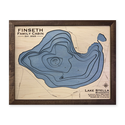Stella Finseth wood map — multilayer, white background