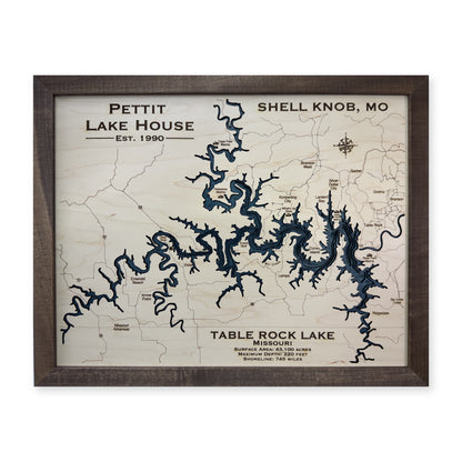 Table Rock Pettit wood map — multilayer, white background