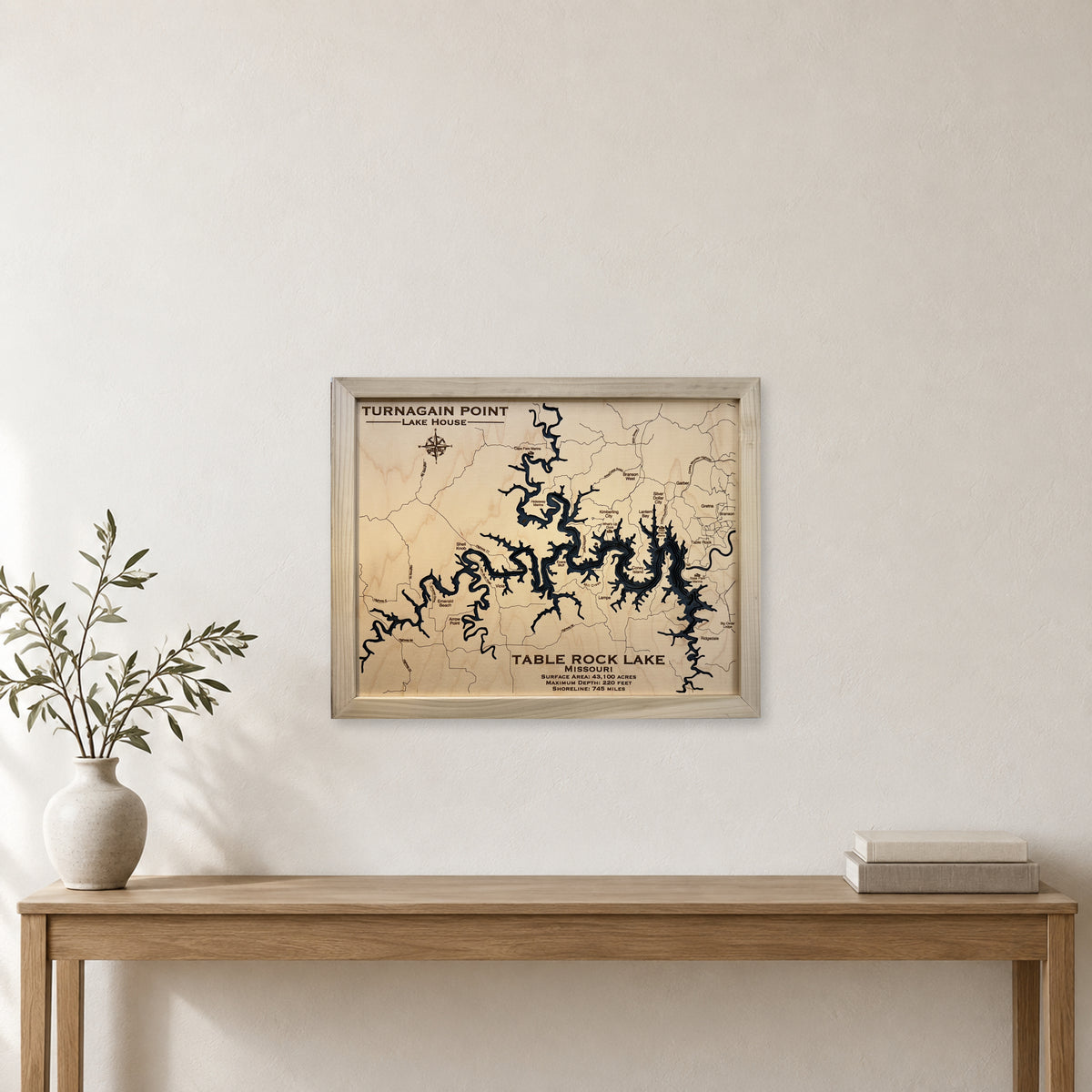 Table Rock Turnagain wood map — multilayer, staged room mockup