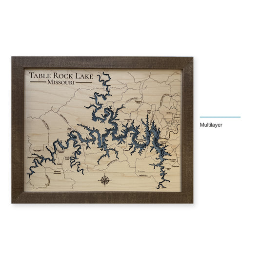 Table Rock Walnut Small wood map — multilayer, layer option shown
