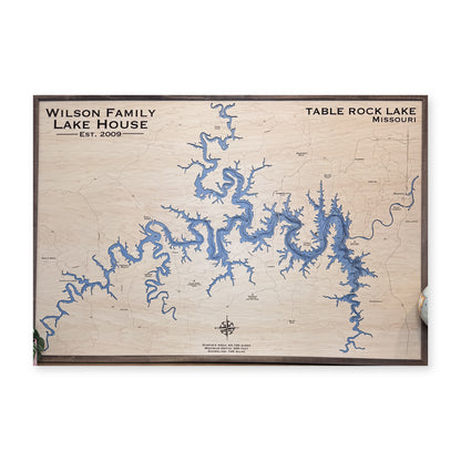 Table Rock Wilson wood map — multilayer, white background