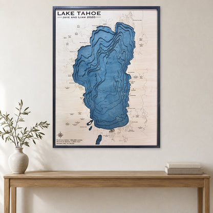 Tahoe Jaye Liam wood map — multilayer, staged room mockup