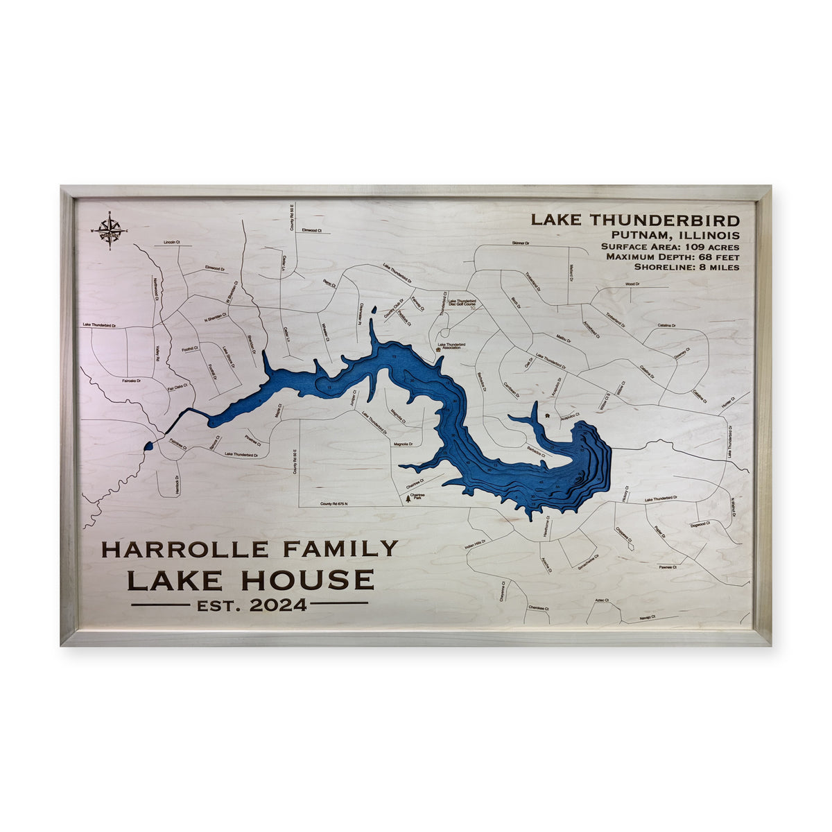 Thunderbird Harrolle wood map — multilayer, white background