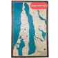 Example of a single water layer map of Torch Lake. 
