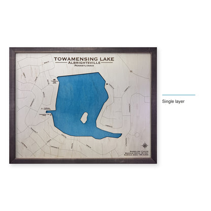 Towamensing Single wood map — single layer, layer option shown