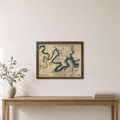 Travis Elizabeth wood map — multilayer, staged room mockup