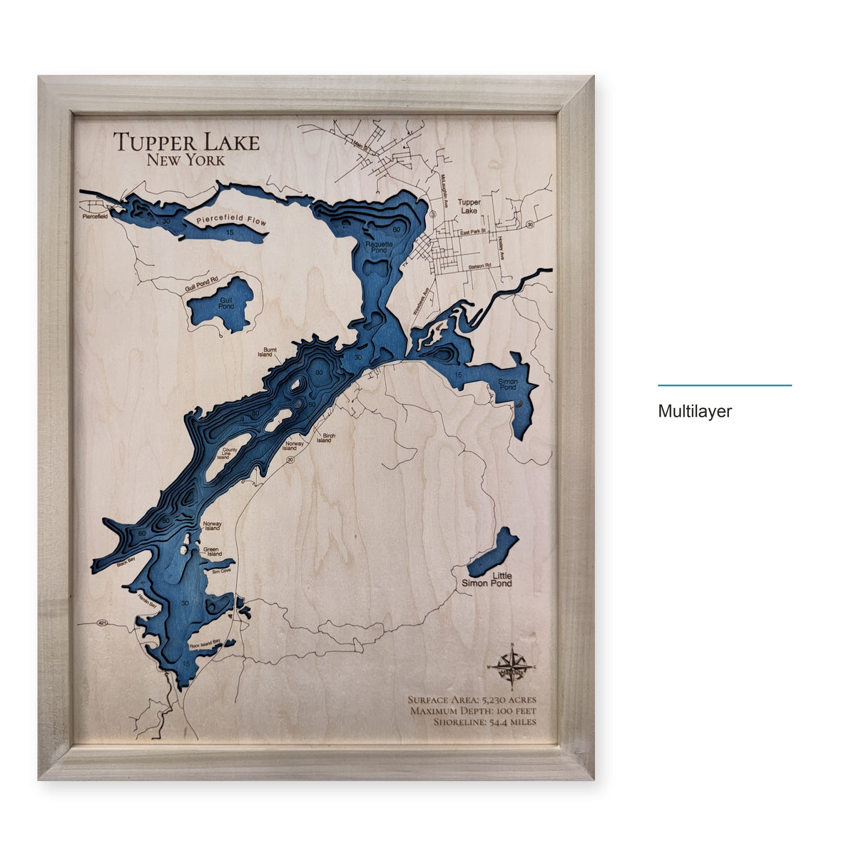 Tupper Natural wood map — multilayer, layer option shown