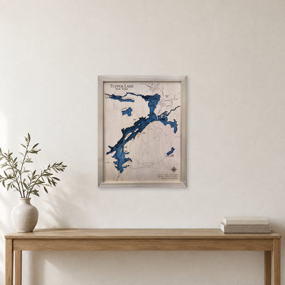 Tupper Natural wood map — multilayer, staged room mockup