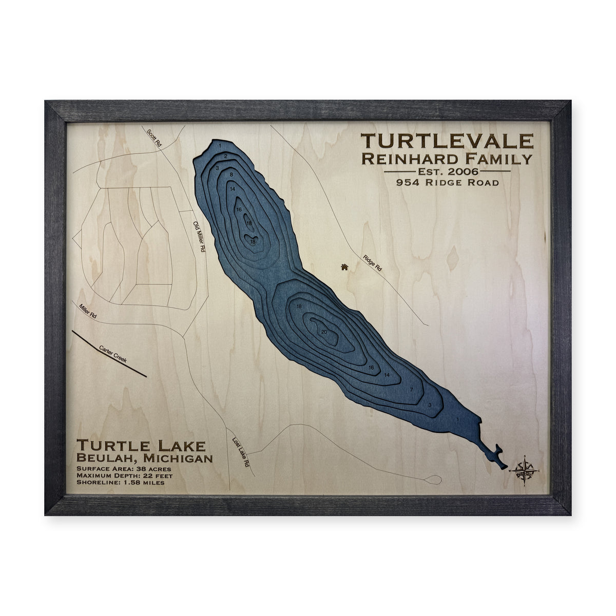 Turtle Turtlevale wood map — multilayer, white background