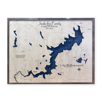 Wallenpaupack Jaakobs wood map — multilayer, white background
