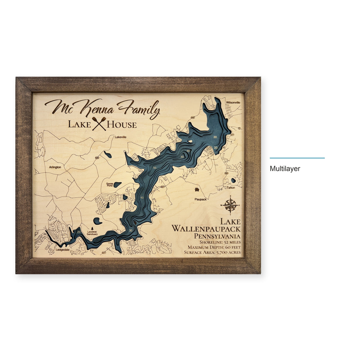 Wallenpaupack Mckenna wood map — multilayer, layer option shown