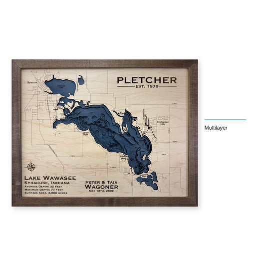 Wawasee Pletcher wood map — multilayer, layer option shown