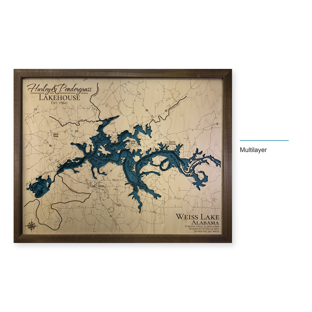 Weiss Pendergrass wood map — multilayer, layer option shown