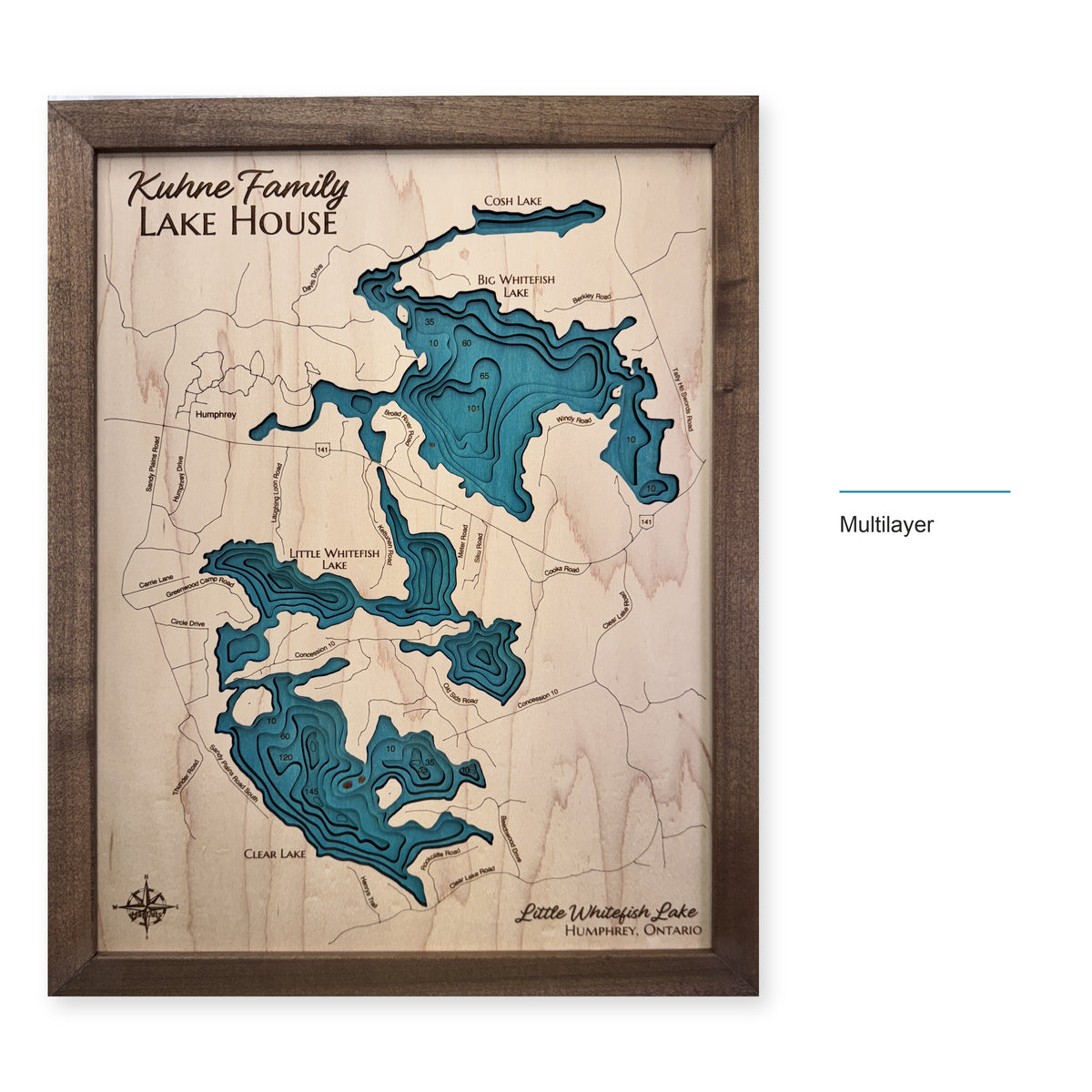 Whitefish Kuhne wood map — multilayer, layer option shown