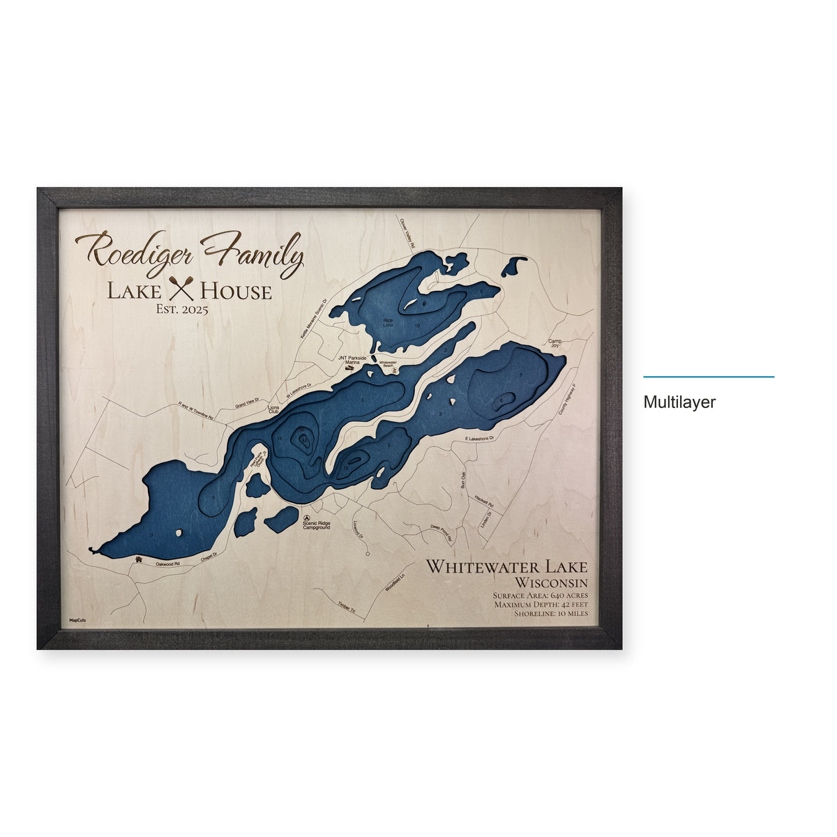 Whitewater Roediger wood map — multilayer, layer option shown