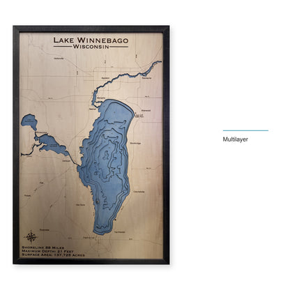 Winnebago Charcoal Multi wood map — multilayer, layer option shown