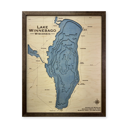 Winnebago Jochman wood map — multilayer, white background