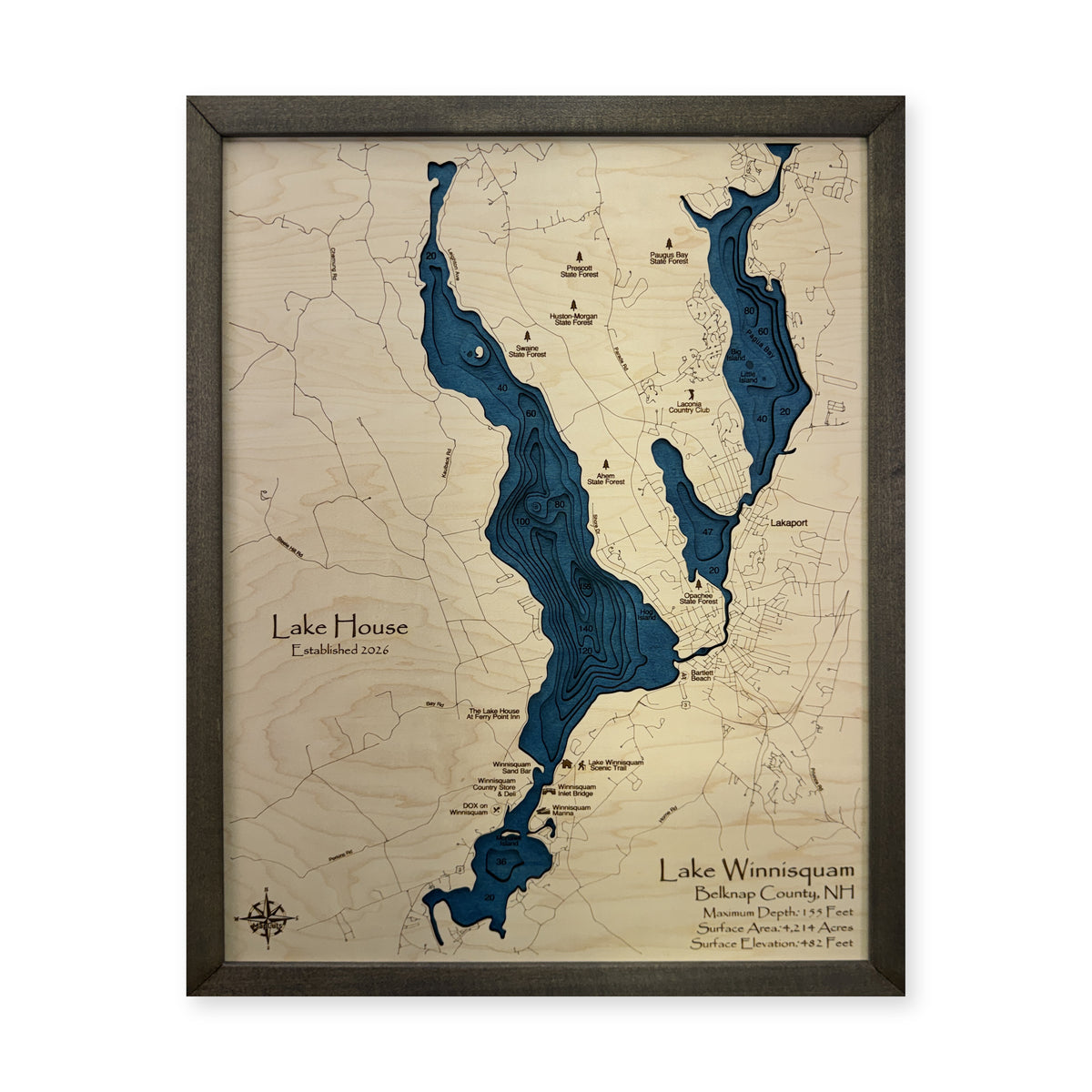 Winnisquam Cronin wood map — multilayer, white background
