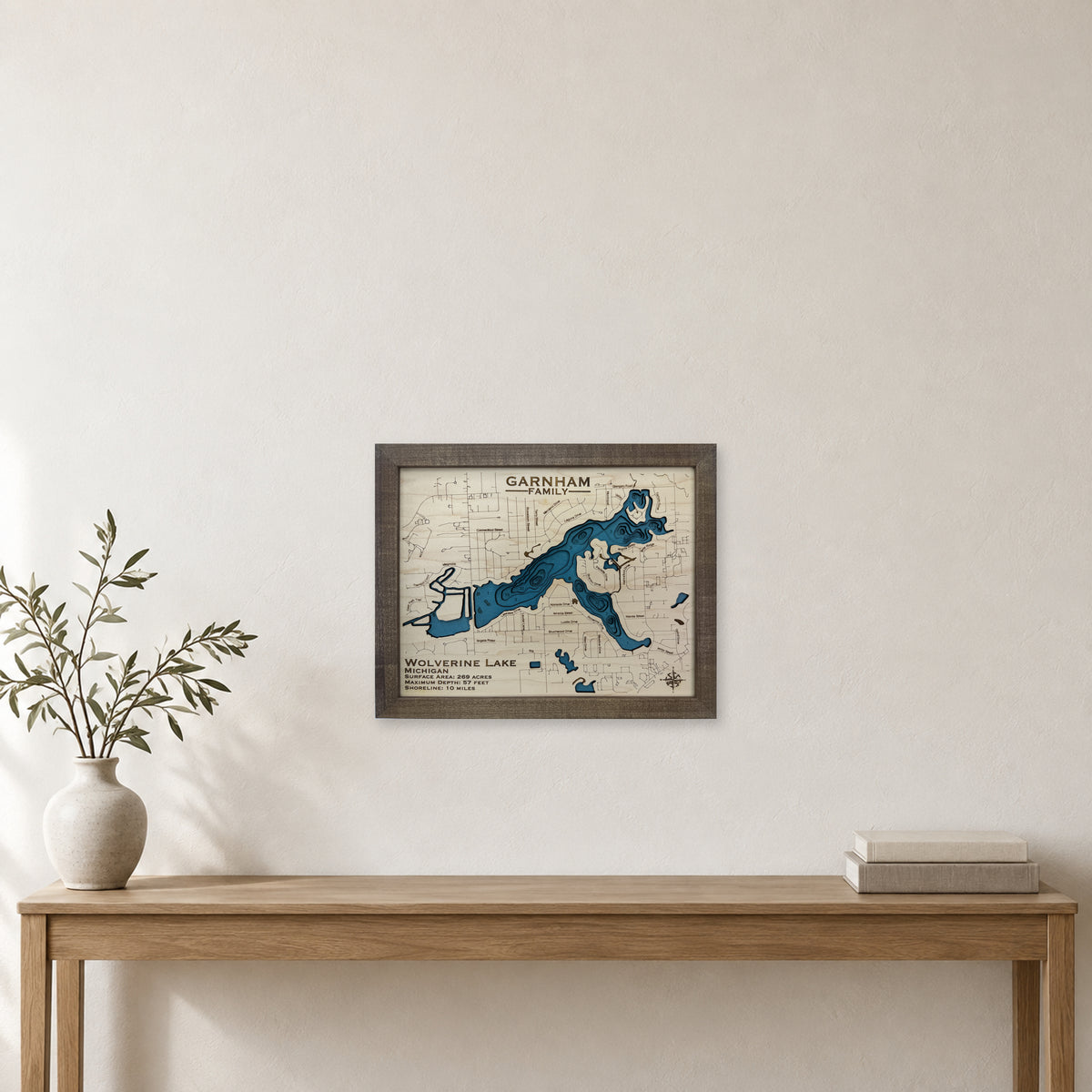 Wolverine Garnham wood map — multilayer, staged room mockup