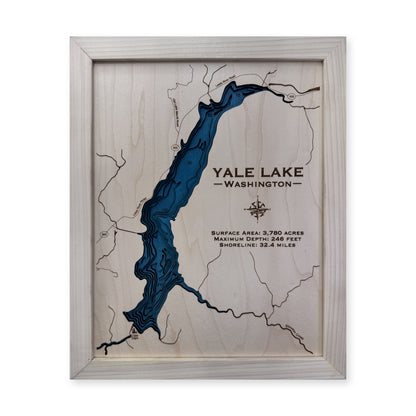 Yale Natural wood map — multilayer, white background