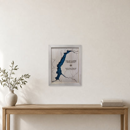 Yale Natural wood map — multilayer, staged room mockup