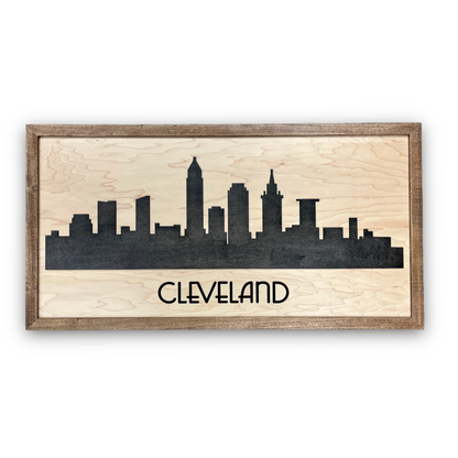 Cleveland Ohio Skyline