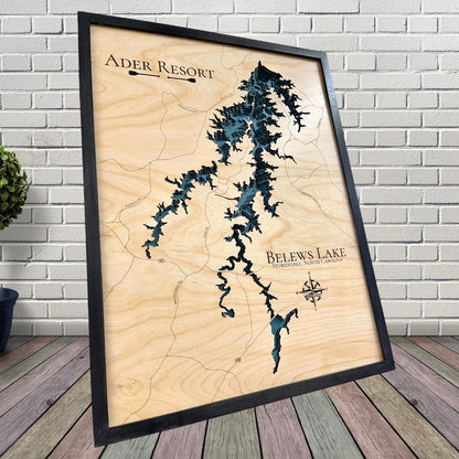Belews Lake Wood Map