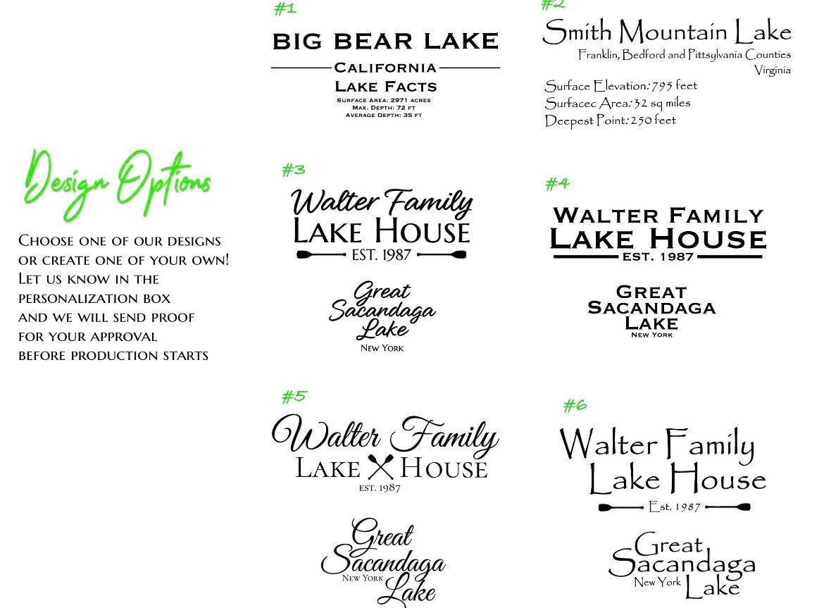 Belews Lake Wood Map